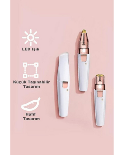 Blawless™ 2'si 1 Arada Yüz Tüy Epilatörü