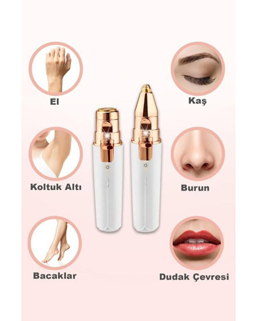 Blawless™ 2'si 1 Arada Yüz Tüy Epilatörü